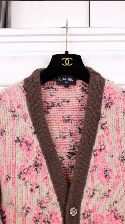 Chanel 22k Pink Cardigan