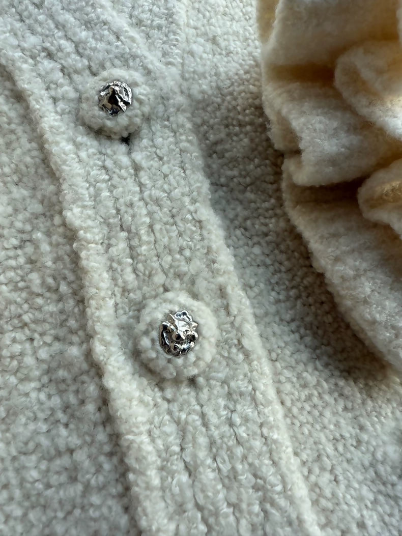 Chanel 24k ecru cardigan