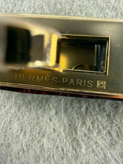 Hermes Birkin 25 Bordeaux Crocodile Leather Handbag with Gold hardware