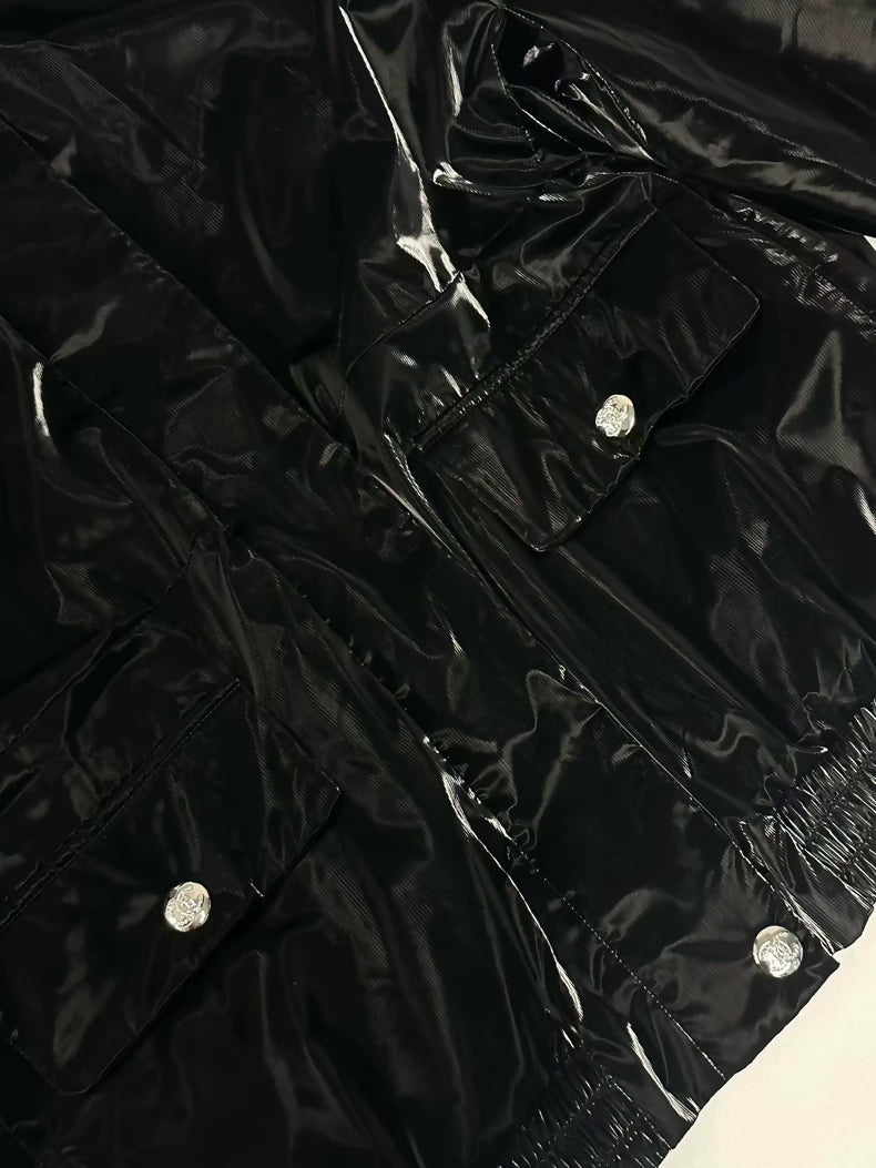 Chanel 24N Black leather Jacket
