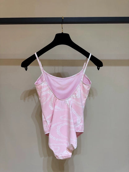 Chanel 25M Pink Swimsuit/Bodysuit