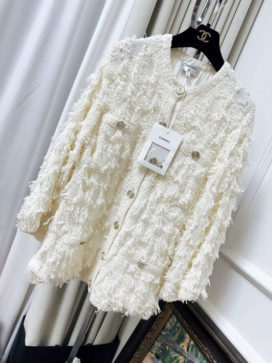 Chanel 21s ecru cardigan