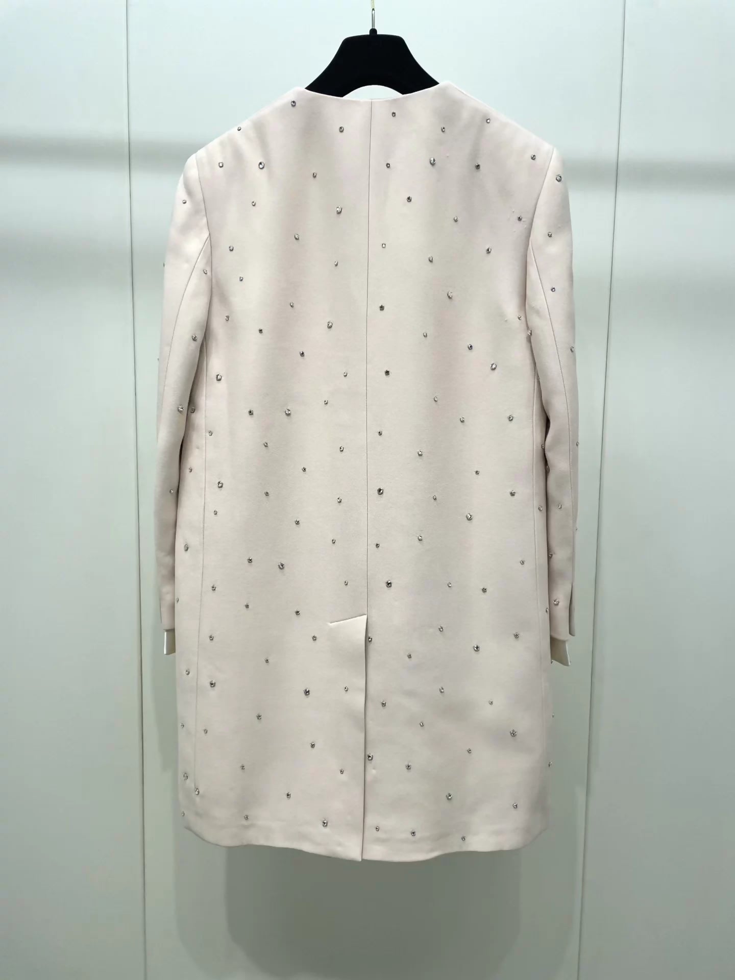 Miu Miu rhinestone-studded jacket