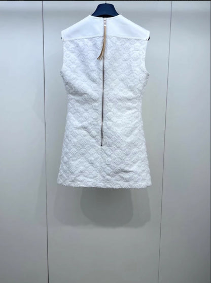 LV 25S white dress