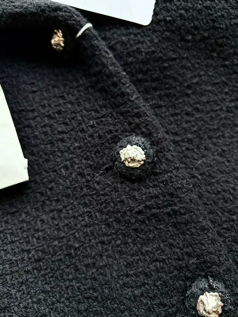 Chanel 24K black tweed Jacket