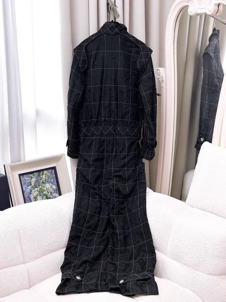 Chanel 23C Black Formula 1 jumpsuit