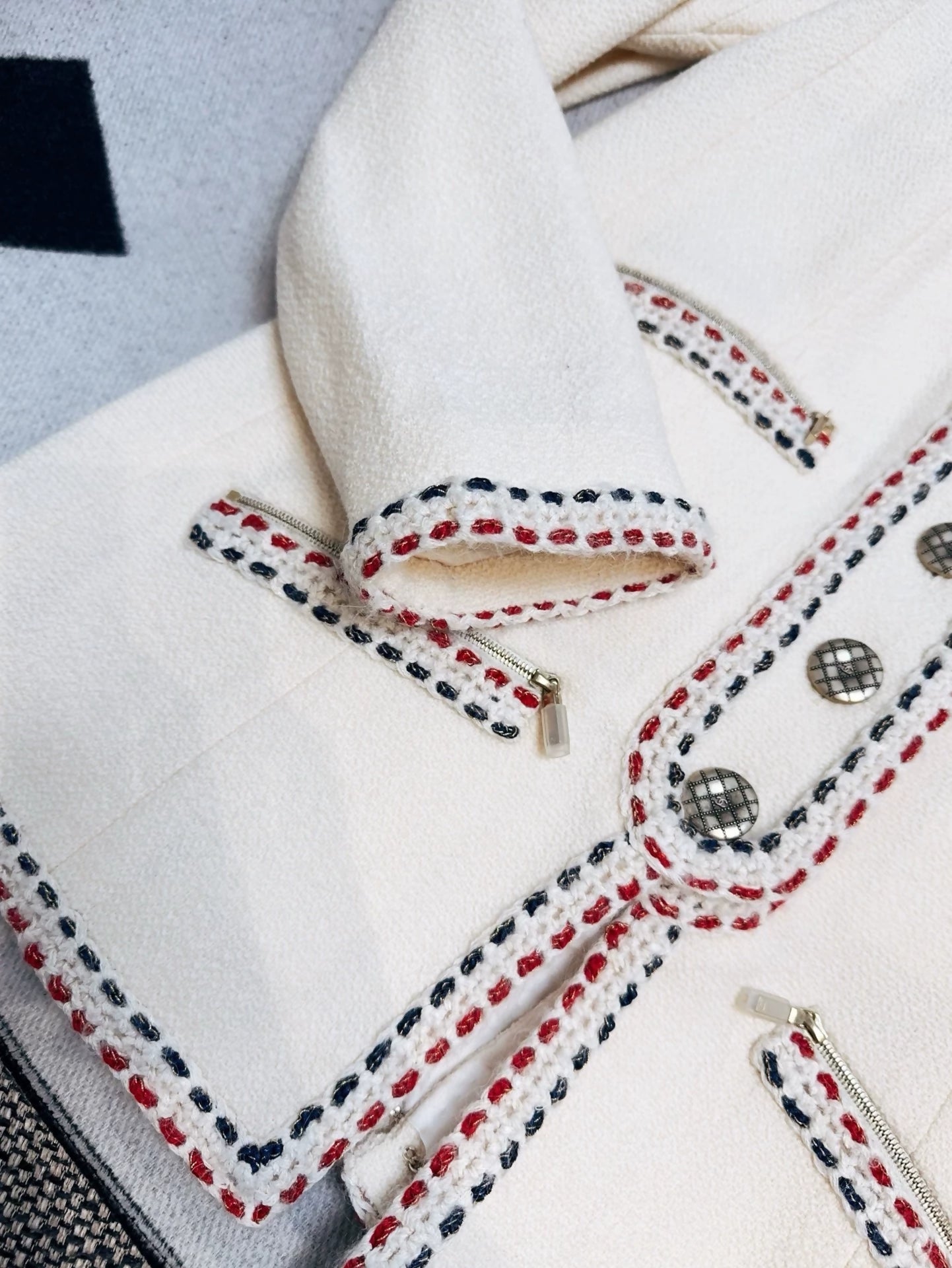 Chanel 18 ecru jacket
