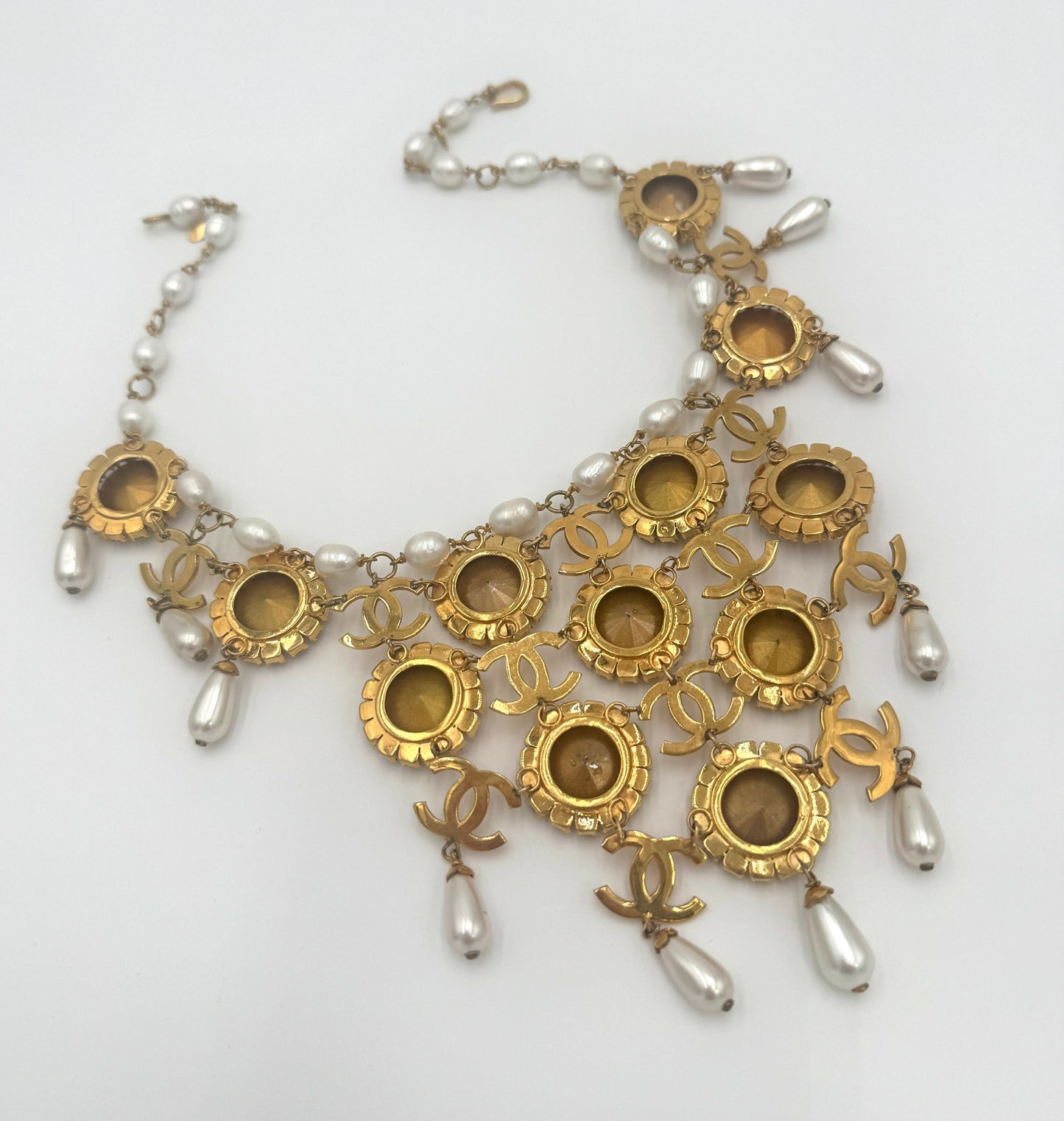 Chanel Vintage Barbie 1995 Necklace BIB 4