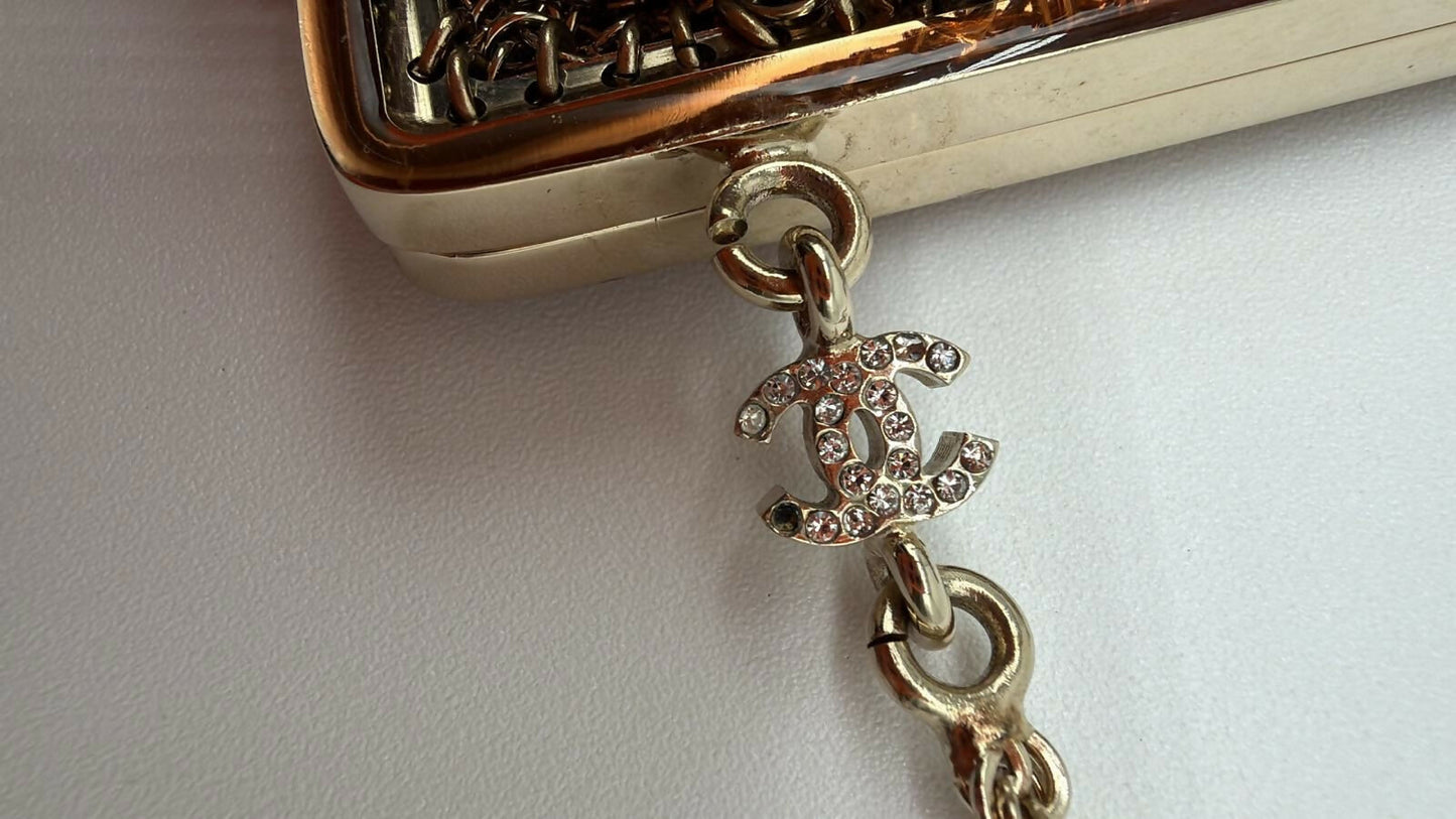Chanel Metal Mesh Star Minaudière
