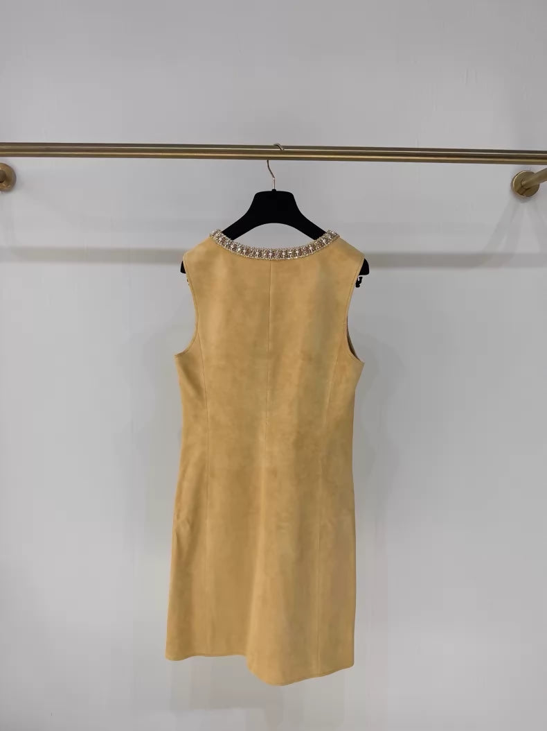 Chanel 26C suede dress