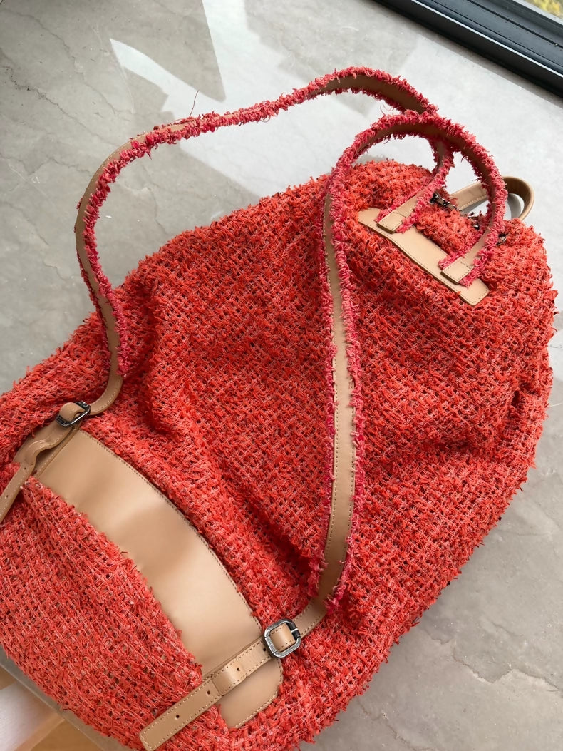 Chanel Cuba orange Backpack