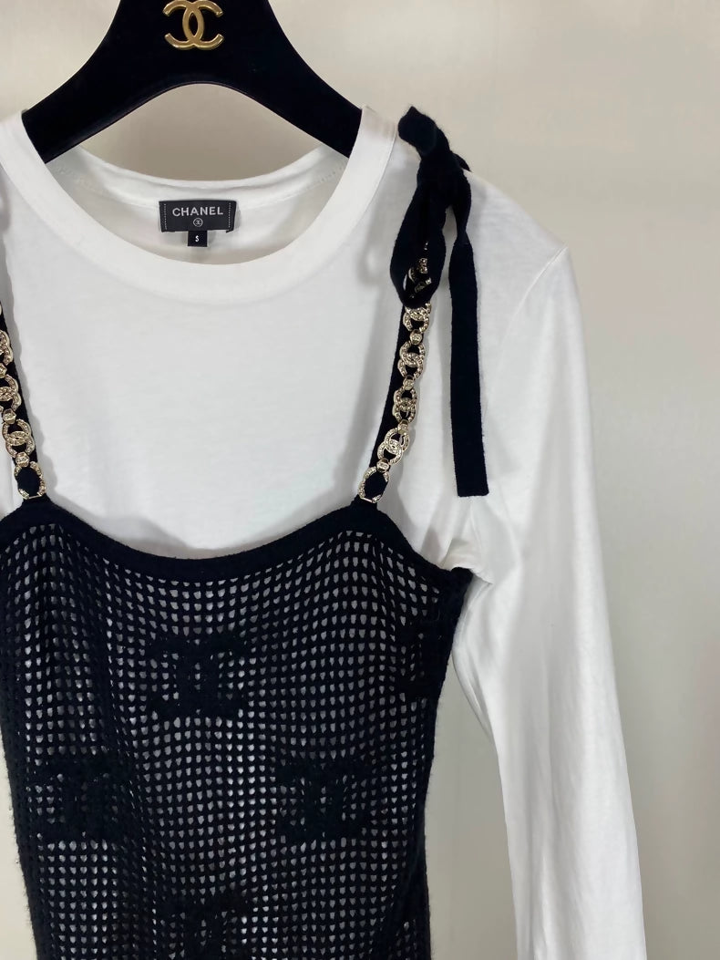 Chanel 22C two-piece dress