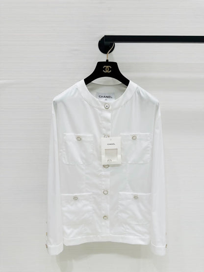 Chanel 25k white jacket
