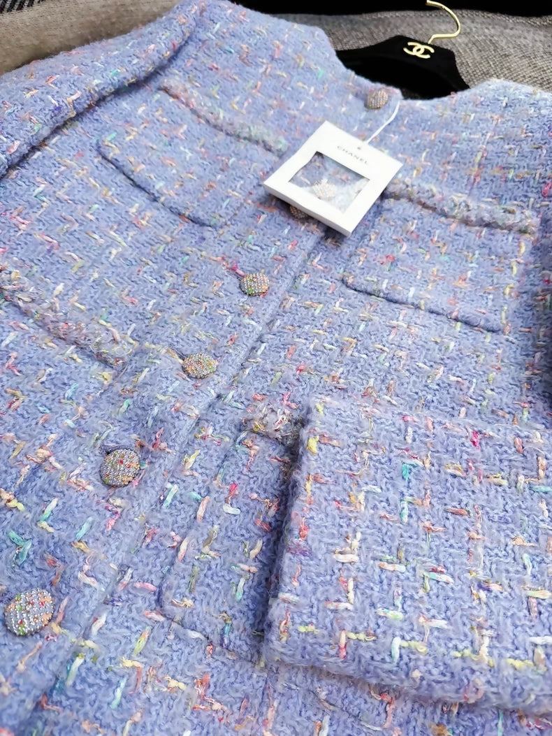 Chanel 25B pink and purple jacket