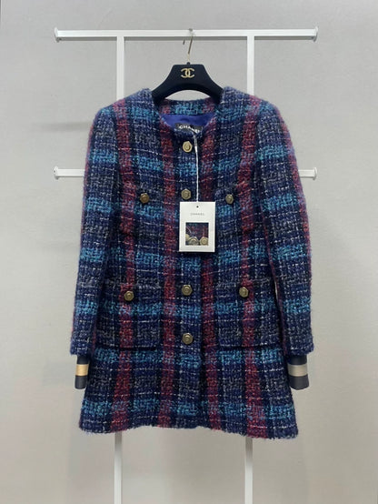 Chanel 18A red and blue jacket