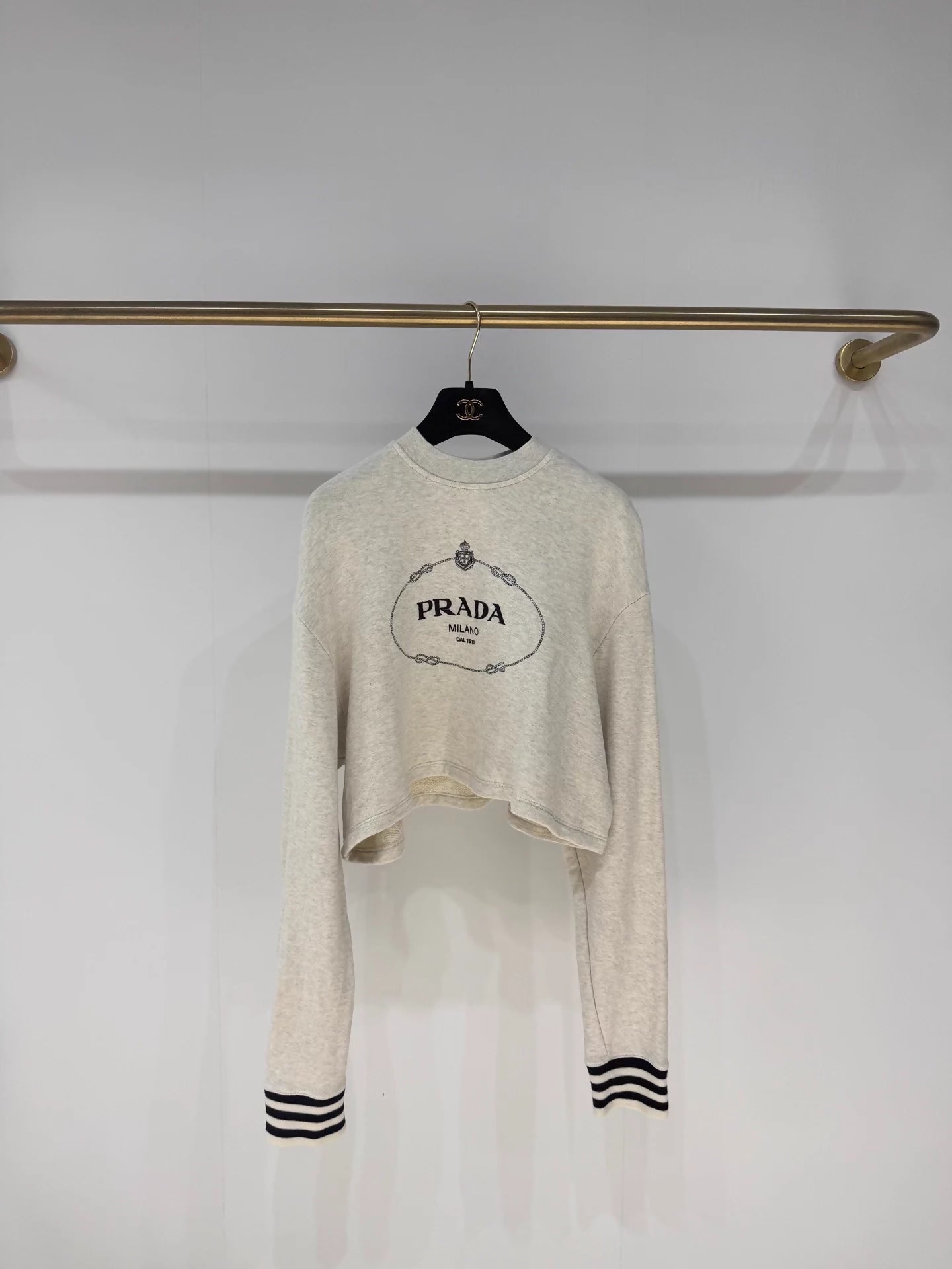 Prada beige sweatshirt