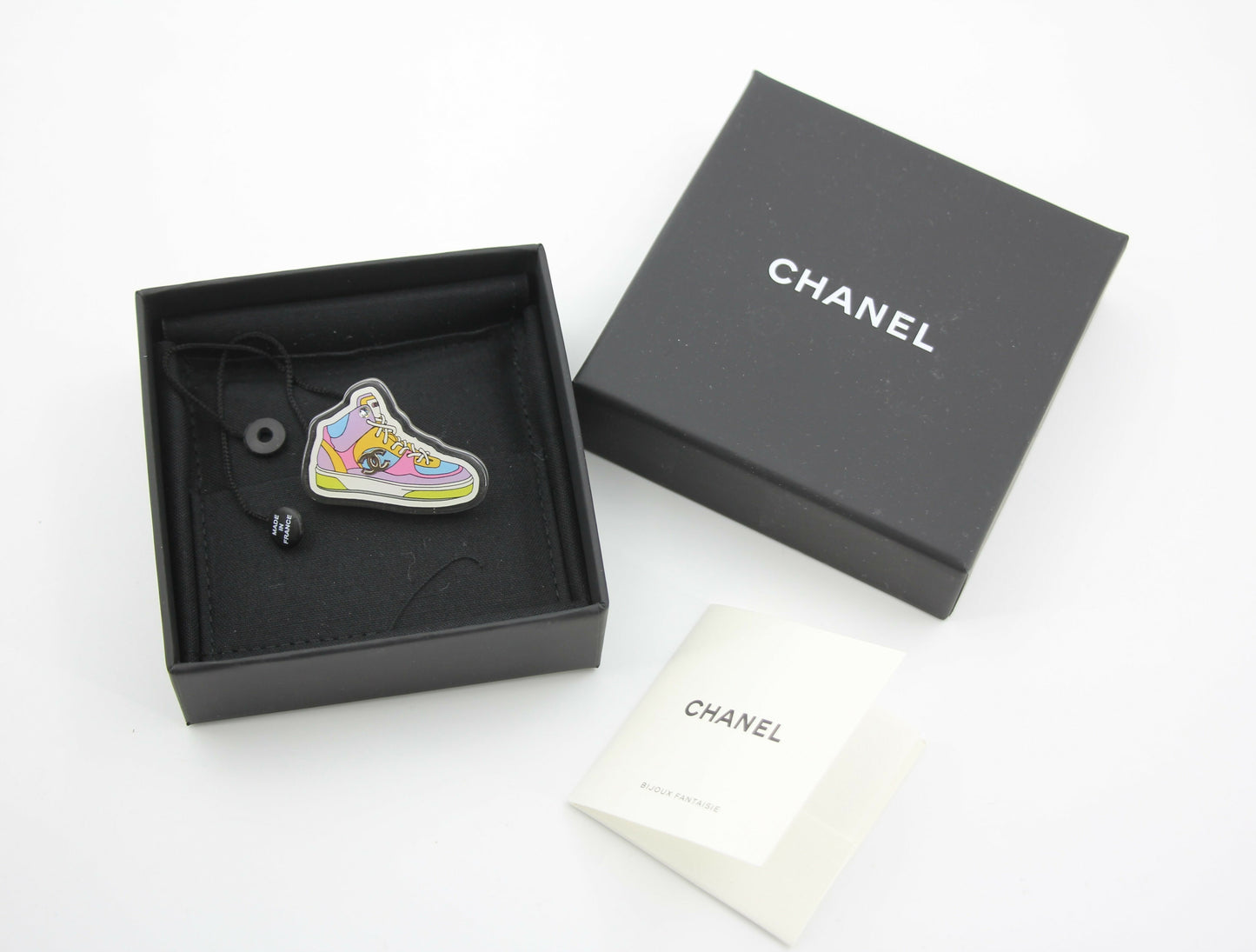 Chanel D24C Resin Spring/Summer Multicoloured Sneaker Brooch