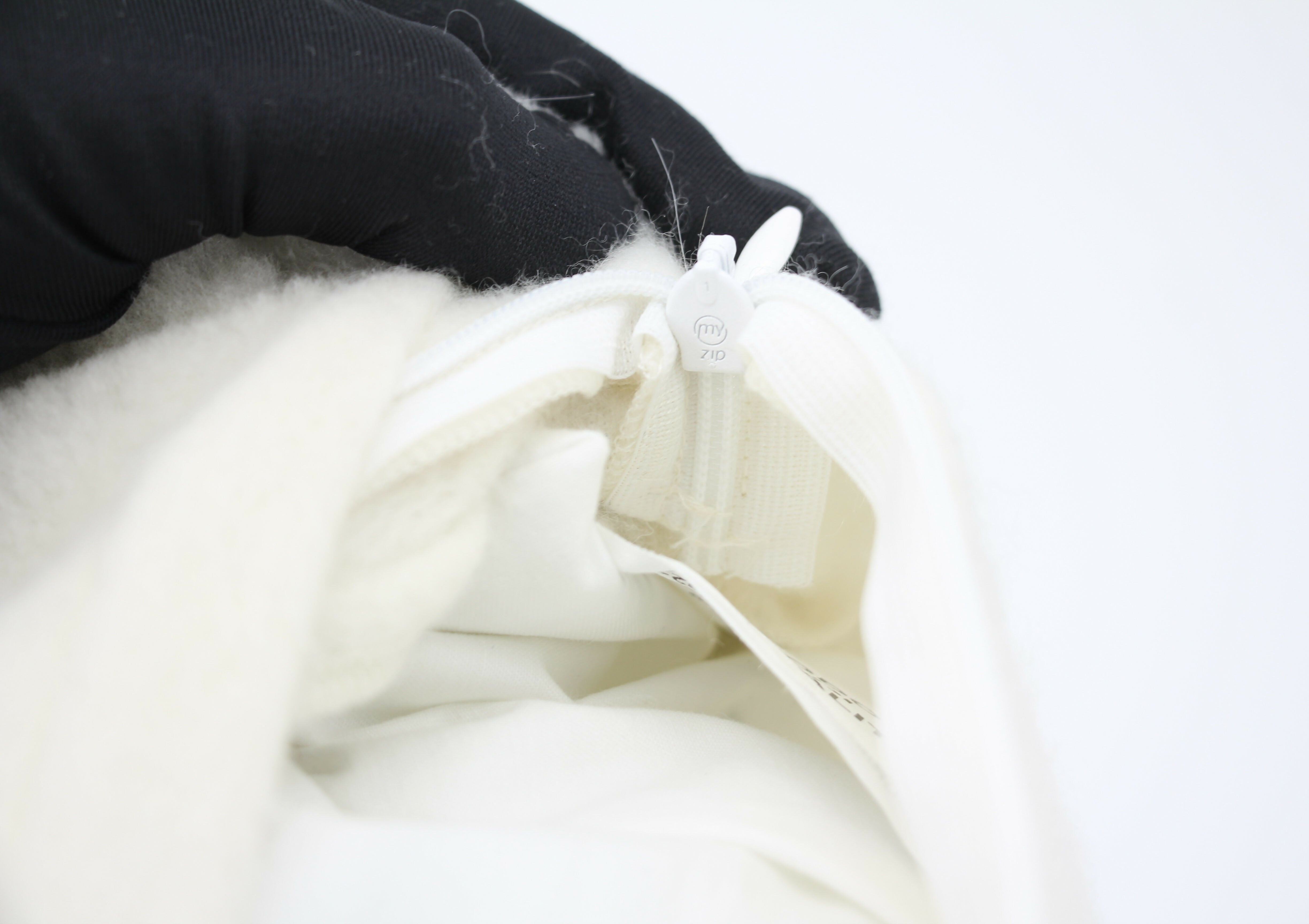 Chanel Coco Mark Logo Cotton Cashmere White Cushion Pillow