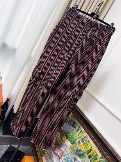 Chanel 21K tweed pants