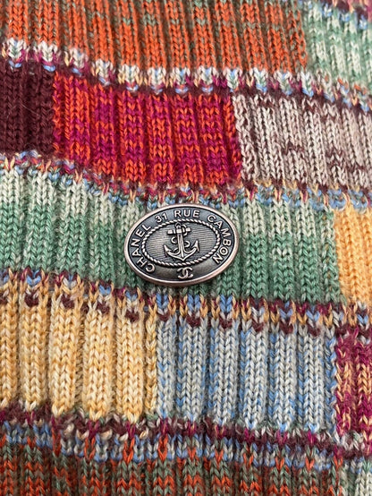 Chanel colorfull Cashmere dress