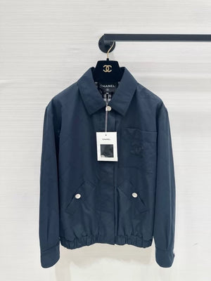 Chanel 26p blue jacket
