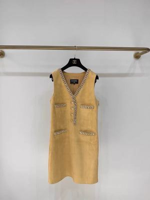 Chanel 26C suede dress