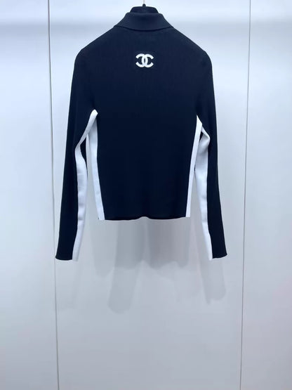 Chanel 23N Black Sweater