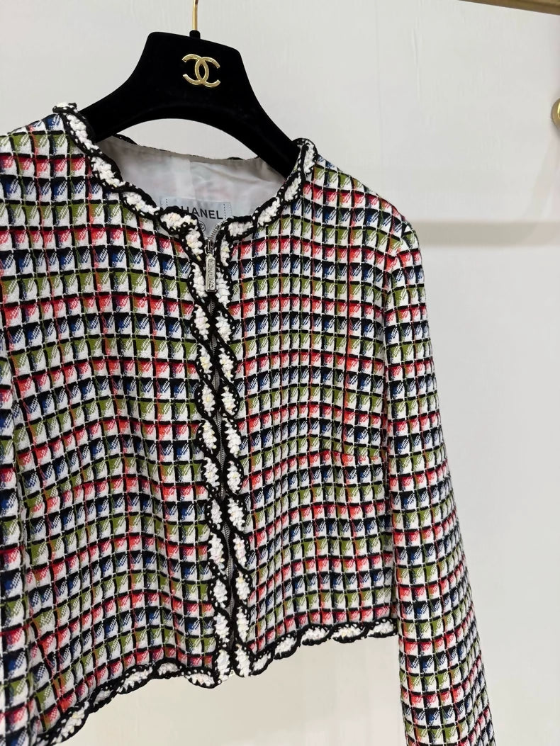 Chanel 25C multicolor jacket