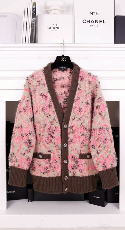 Chanel 22k Pink Cardigan