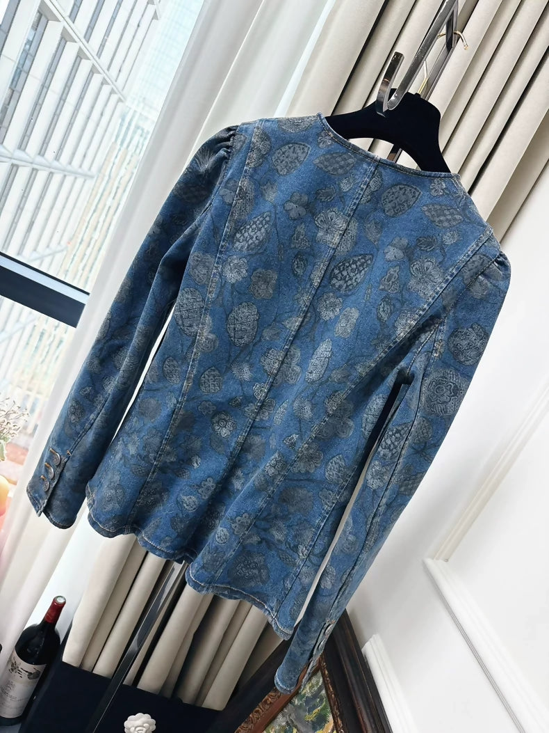 Chanel 21A denim jacket