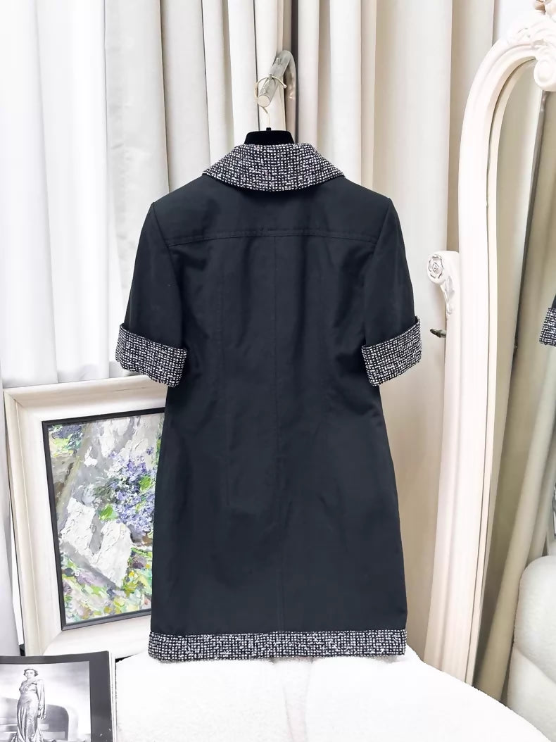 Chanel 23S Black dress