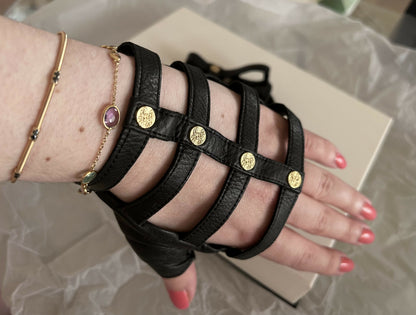 Chanel fingerless gloves