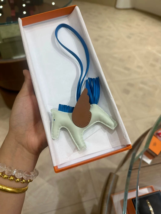 Hermes Green Pegasus charm
