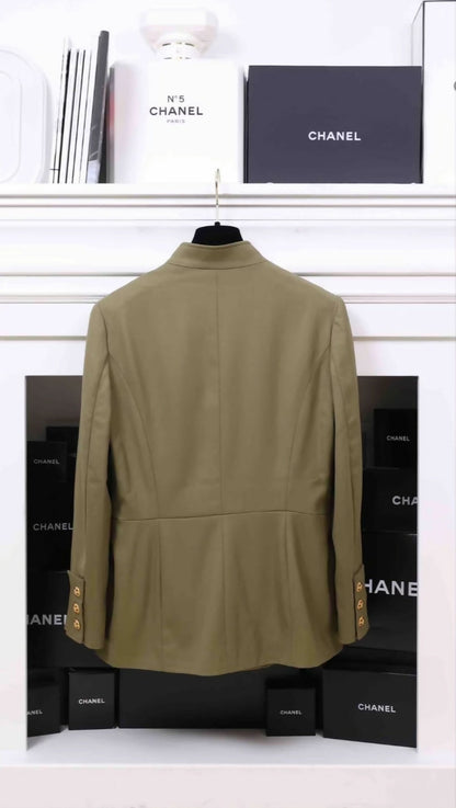 Chanel 1996 Army Green Jacket