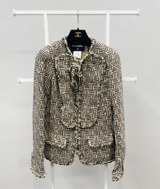 Chanel 2014 dallas tweed jacket