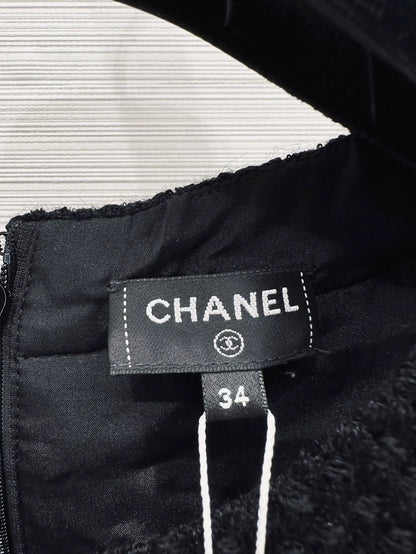 Chanel 25A black dress