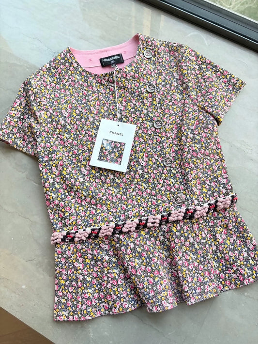 Chanel 23A Floral top