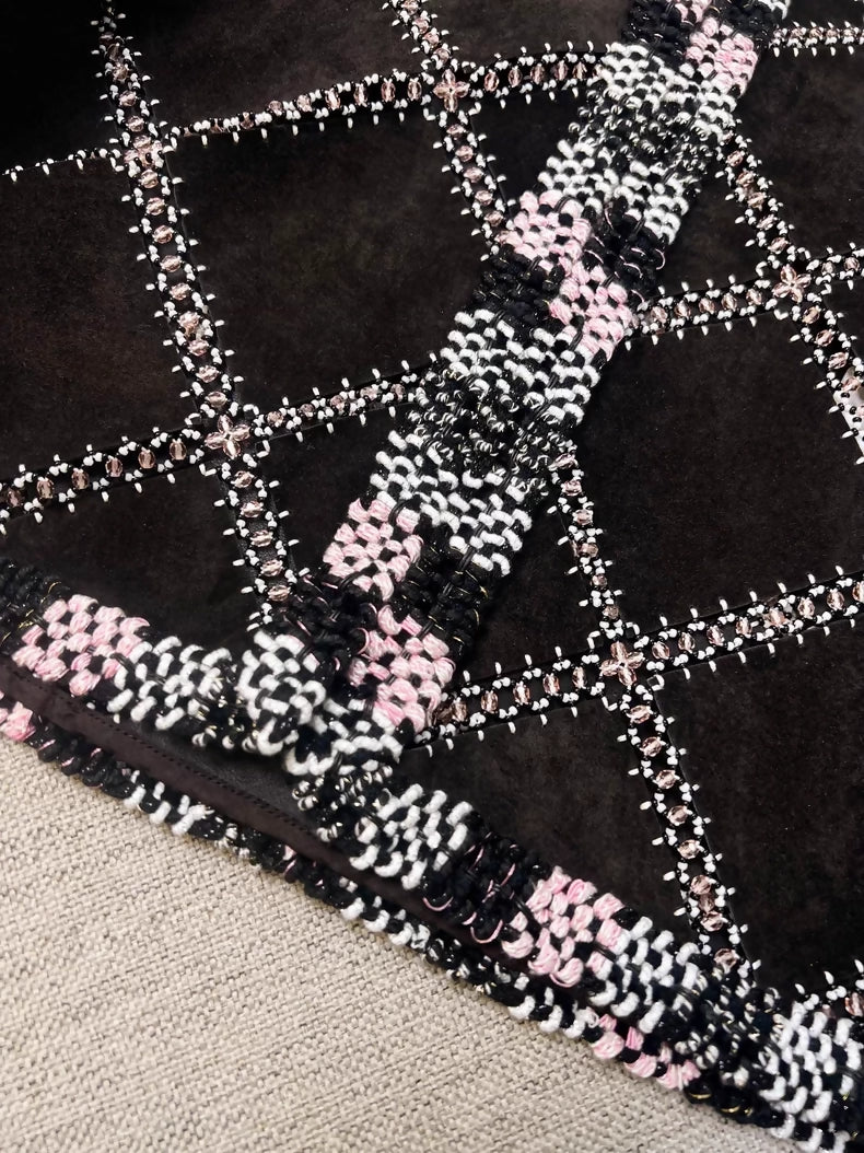 Chanel 23A suede jacket