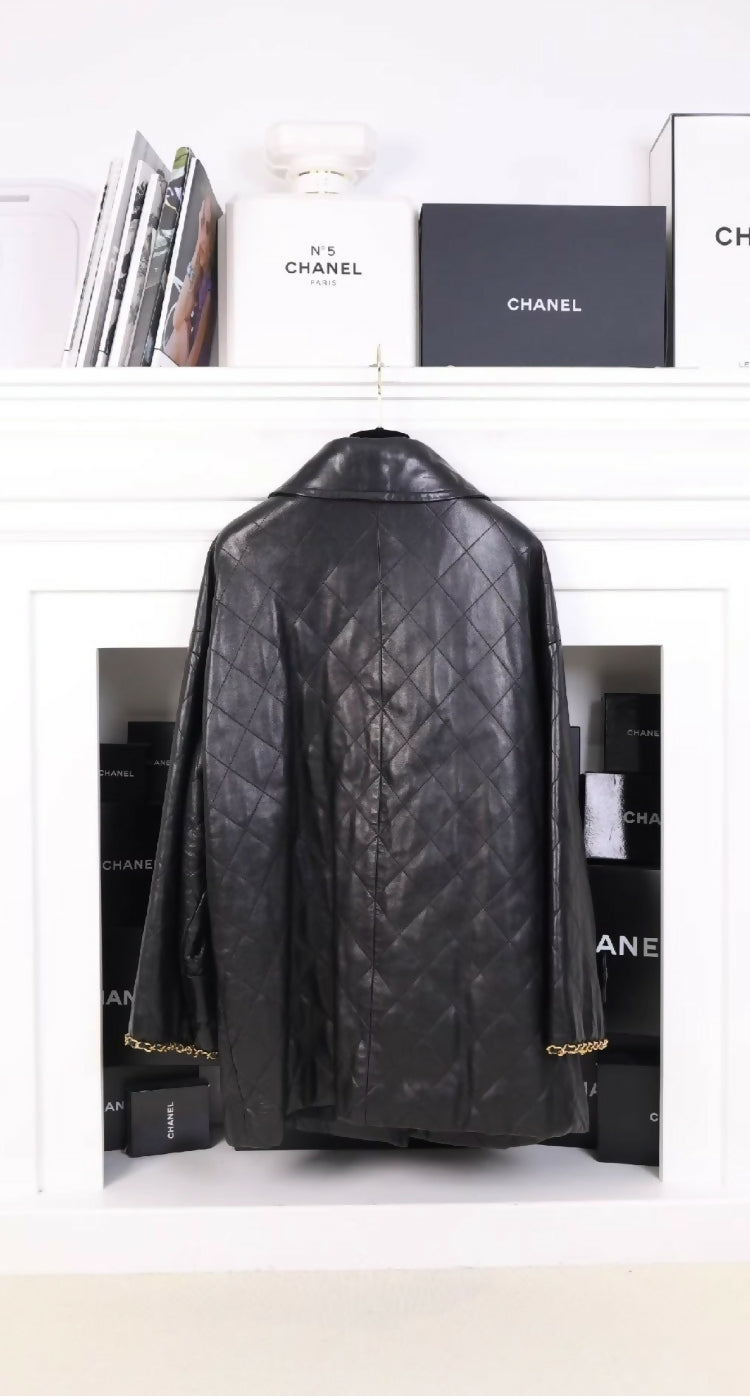 Chanel 1991 Leather Jacket – Wararni.com