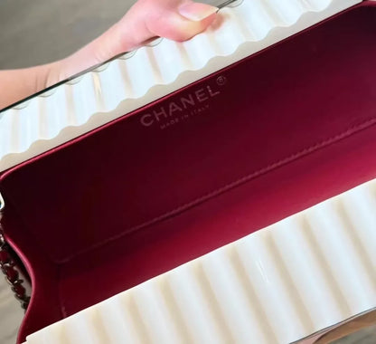 Chanel 2018 Paris–Hamburg Shipping Container Lucite Minaudière