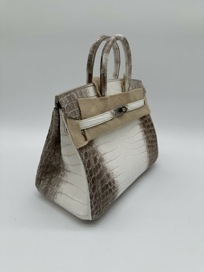 Hermes Birkin 25 Himalaya PHW stamp W 2025