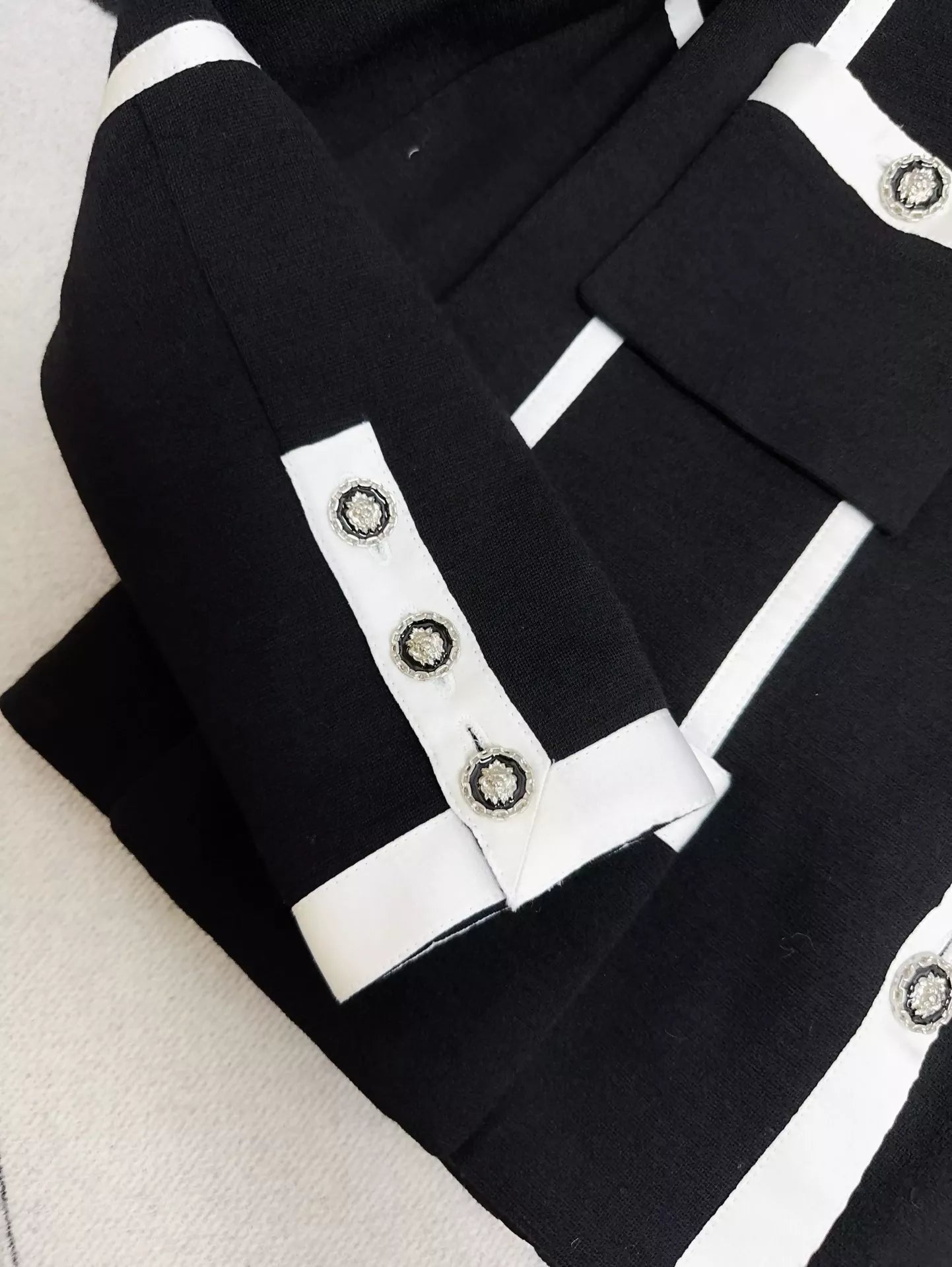 Chanel 20k Black & White Jacket