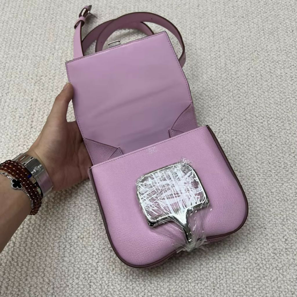 Hermès Della Cavalleria Mini Epsom Mauve Sylvestre – Wararni.com