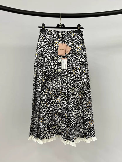 Miu Miu floral print Peter Pan collar set