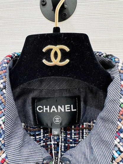 Chanel 17P tweed coat dress