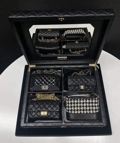 Chanel 2020 Limited Edition 4-in-1 collector gift set including 4 mini bags