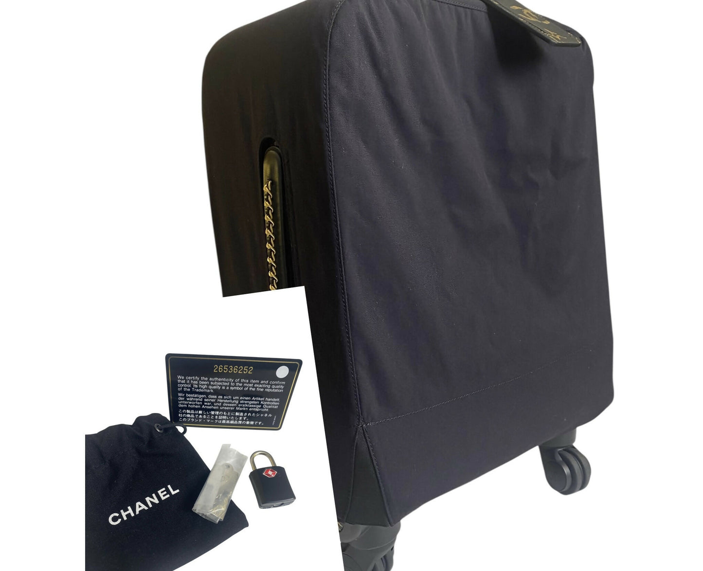 Rare Chanel 19A Paris New York Egypt Graffiti Trolley Travel Bag Carry On Luggage