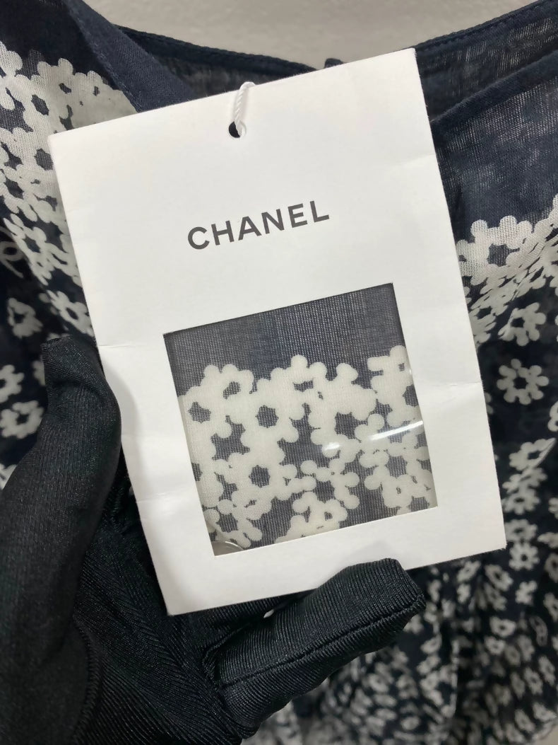 CHANEL 22P floral dress