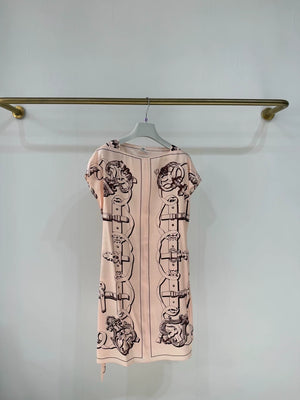Hermes Spring/Summer 2026 pink Silk Dress