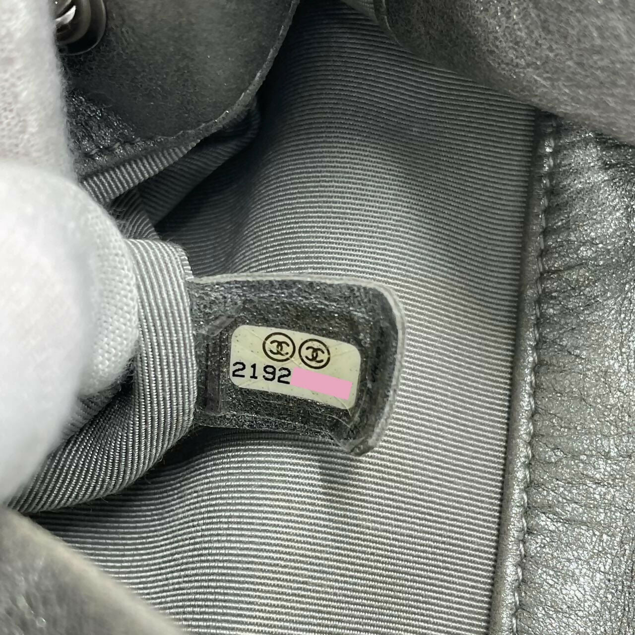 Chanel 2015-2016 Lambskin Quilted Seoul Metallic Small Backpack with Silver Hardware